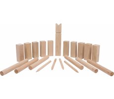 Small Foot Vikingská hra Kubb Arthur vikingský šach / od 5 rokov