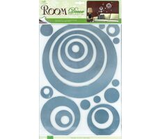 Small Foot Samolepky strieborné kruhy / od 3 rokov