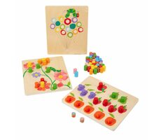 Small foot Farebná hra Caterpillar / od 3 rokov