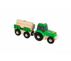 Brio Traktor s prívesom a nákladom / od 3 rokov