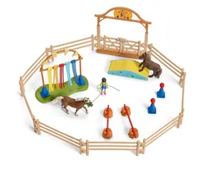 Schleich Farm World 42481 Tréning v agility pre poníky / od 3 rokov