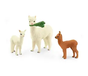 Schleich Wild Life 42544 Rodina lam Alpaka / od 3 rokov