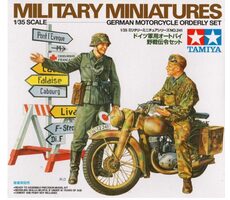 TAMIYA 35241 German Motorcycle Orderly Set / Plastikový model / 1:35 / Počet dielikov: 50
