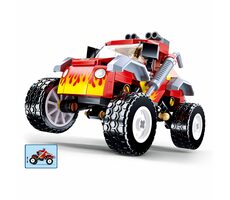 Sluban Town M38-B1105 Červené terénne vozidlo / LEGO-kompatibilné / Počet figúrok|dielikov: 1|150 / od 6 rokov