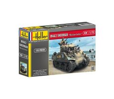 Heller M4 A2 Sherman &quot;Division Leclerc&quot; / Plastikový model / 1:72 / Počet dielikov: 133