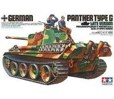 TAMIYA 35176 Panther Ausf.G Late Version / Plastikový model / 1:35 / Počet dielov: 150+