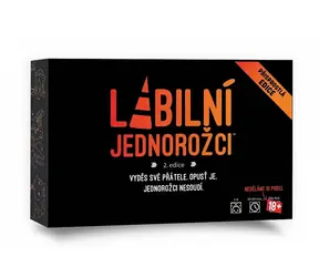 ADC Blackfire Labilní jednorožci: Prisprostlá edícia / Dĺžka hry: 30-60 minút / Počet hráčov: 2 - 8 / od 18 rokov