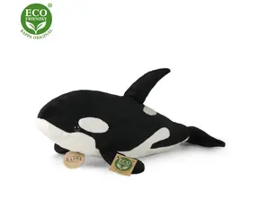 RAPPA Plyšová kosatka 38 cm / ECO-FRIENDLY / od 0 mesiacov