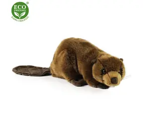 RAPPA Plyšový bobor 28 cm / ECO-FRIENDLY / od 0 mesiacov