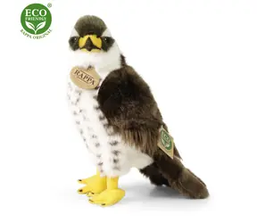 RAPPA Plyšový jastrab 23cm / ECO-FRIENDLY / od 0 mesiacov
