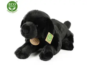 Rappa Plyšový labrador čierny 40 cm / ECO-FRIENDLY / od 0 mesiacov
