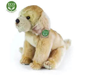 RAPPA Plyšový labrador sediaci 27 cm / ECO-FRIENDLY / od 0 mesiacov