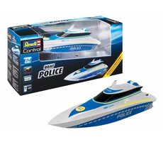 Revell 24138 RC Boat "POLICE" / RC loď / vek: 8+ / diaľkové ovládanie / 2.4GHz