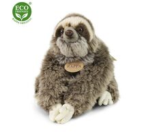 RAPPA Plyšový leňoch 30 cm / ECO-FRIENDLY / od 0 mesiacov