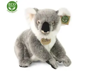 RAPPA Plyšový medvedík koala stojaci 25 cm / ECO-FRIENDLY / od 0 mesiacov