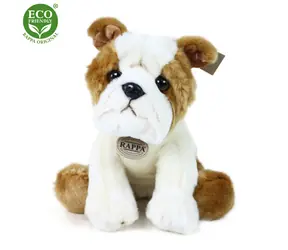 Rappa Plyšový pes buldog 26 cm / ECO-FRIENDLY / od 0 mesiacov