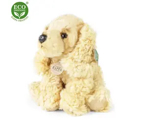 RAPPA Plyšový pes kokeršpaniel sediaci 28 cm / ECO-FRIENDLY / od 0 mesiacov