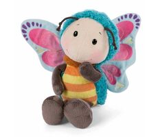 NICI plyš Motýľ 18 cm modrý / od 0 mesiacov