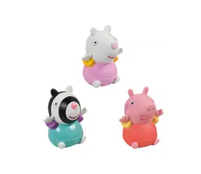 Toomies - Prasiatko Peppa Pig s kamarátmi - striekajúce hračky do vody / od 18 mesiacov