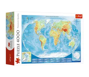 Trefl - Puzzle - Veľká mapa sveta