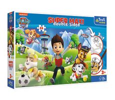 Trefl Primo - Puzzle - Super Maxi Tlapková patrola: Dobrodružstvo / 24 dielikov / 60 x 40 cm / vek 3+