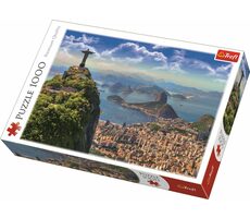 Trefl - Puzzle - Rio De Janeiro / 1000 dielikov / 68.3 x 48 cm / vek 12+