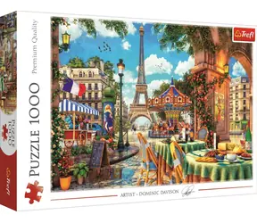 Trefl - Puzzle - Ráno v Paríži / 1000 dielikov / 68.3 x 48 cm / vek 12+