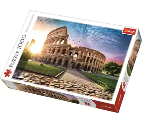 Trefl - Puzzle - Preslnené koloseum / 1000 dielikov / 68.3 x 48 cm / vek 12+