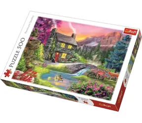 Trefl - Puzzle - Horská idylka / 500 dielikov / 48 x 34 cm / vek 10+