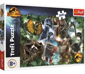 Trefl - Puzzle - Jurský svet: Nadvláda - 300 dielikov / 60 x 40 cm / vek 8+