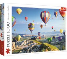 Trefl - Puzzle - Pohľad na Kappadokii / 1000 dielikov / 68.3 x 48 cm / vek 14+