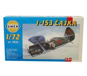 Směr Polikarpov I-153 Čajka / Plastikový model / 1:72 / 35 dielikov / od 8 rokov
