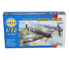 Smer Supermarine Spitfire MK.Vc / Plastikový model / 1:72 / 45 dielikov / od 8 rokov
