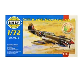 Směr CURTISS P - 40K / Plastikový model / 1:72 / 45 dielikov / od 8 rokov