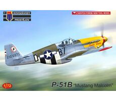 Kovozávody Prostějov P-51B Mustang Malcolm / Plastikový model / 1:72 / 42 dielov