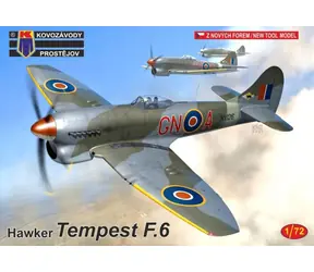 Kovozávody Prostejov Tempest F.6 / Plastikový model / 1:72 / 65 dielikov / od 14 rokov