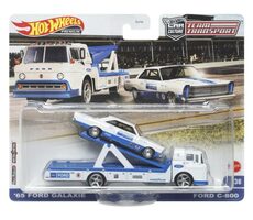 Mattel Hot Wheels FLF56 Ťahač a závodný angličák / od 3 rokov