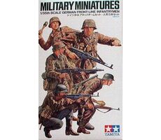 TAMIYA 35196 German Front-Line Infantry / Plastikový model / 1:35 / 5 figúrok / 50+ dielikov