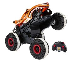 Mattel Hot Wheels HGV87 R/C Monster truck 1:15 tigrie žralok / od 4 rokov