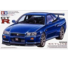Tamiya 24210 Nissan Skyline GT- R V.spec (R34) / 1:24 / Počet dielikov 100+