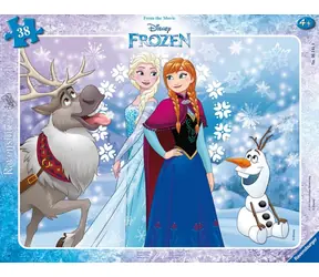 Ravensburger - Puzzle - Ľadové kráľovstvo / 40 dielikov / od 4 rokov