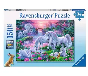 Ravensburger - Puzzle - Jednorožce pri západe slnka /150 dielikov/ od 7 rokov