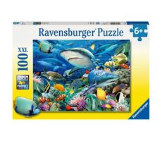 Ravensburger - Puzzle - Žraločí útes / 100 dielikov / od 6 rokov