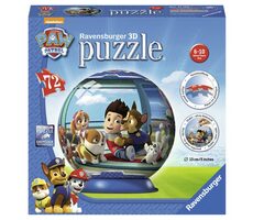 Ravensburger 3D Tlapková Patrola puzzleball / 72 dielikov / od 6 rokov