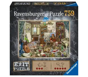 Ravensburger Exit Puzzle: Umelecké štúdio / 759 dielikov / 70 x 50 cm / od 12 rokov