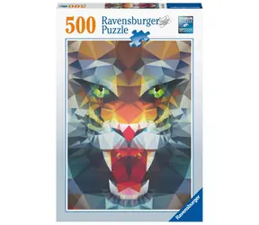 Ravensburger Polygónový lev / 500 dielikov / 49 x 36 cm / od 12 rokov