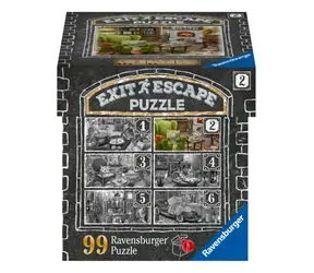 Ravensburger Exit Puzzle: Obývacia izba / 99 dielikov / 26 x 18 cm / od 14 rokov