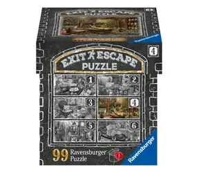 Ravensburger Exit Puzzle: Vínna pivnica / 99 dielikov / 26 x 18 cm / od 14 rokov