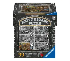 Ravensburger Exit Puzzle: Podkrovie / 99 dielikov / 26 x 18 cm / od 14 rokov