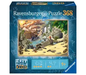 Ravensburger - Puzzle - Exit KIDS Puzzle: Piráti / 368 dielikov / od 9 rokov